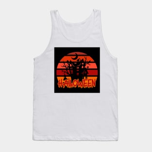 Halloween Nightmare house Tank Top